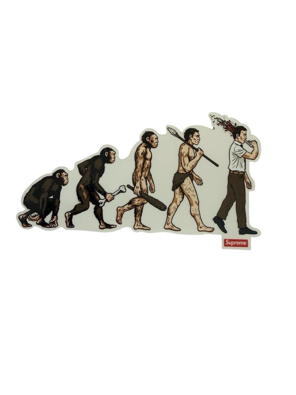 Supreme x Sean Cliver Evolution Sticker (SS26)